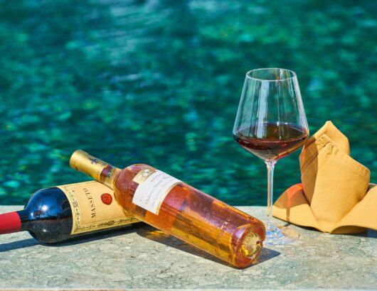 Summer rosé wine tasting